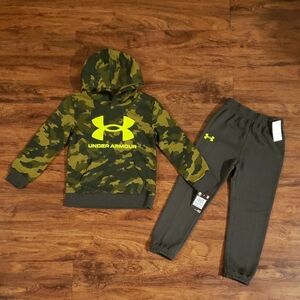 Under Armour Kids Camo Hoodie and Joggers 5T